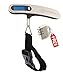 Digital Luggage Scale 110lb Blue Backlight Free: Lock + Battery + ebook on Smart Packing
