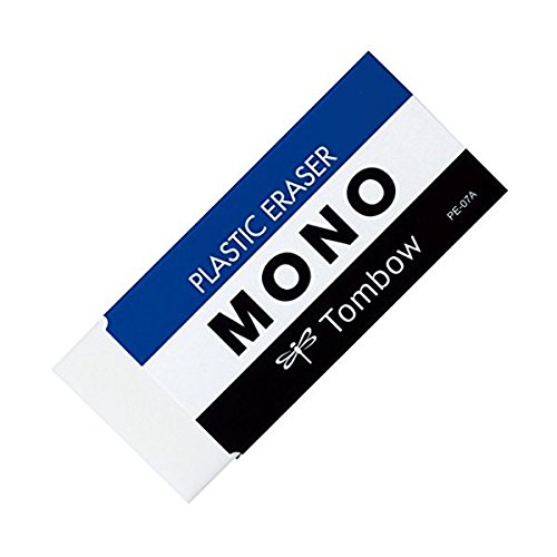 Tombow Mono L – Eraser, Pack of 10, 38 G