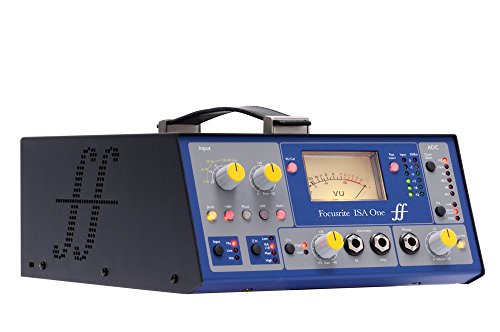 Focusrite ISA One Classic Single-channel Mic Pre-Amplifier with Independent D.I. Bundle with 3 MXR Patch Cables and MXR Instrument Cable