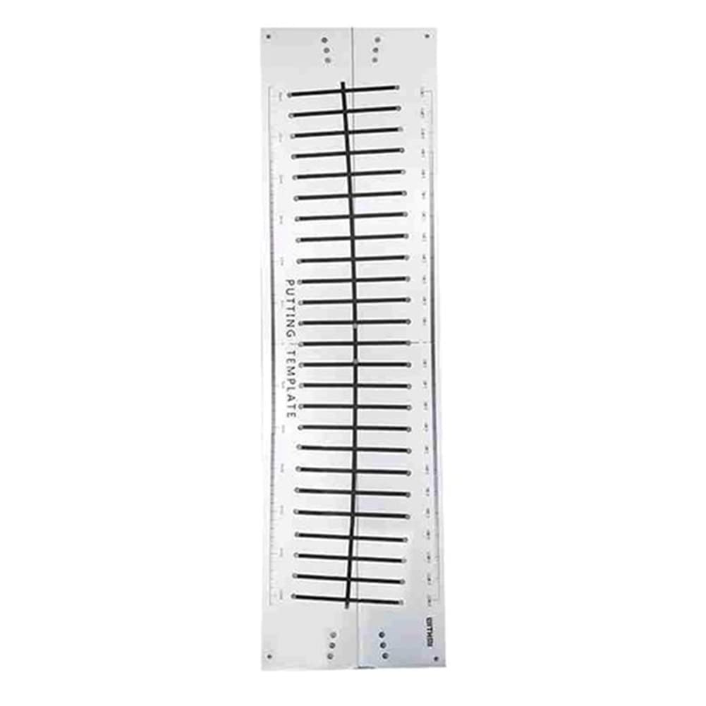 Wanjorlay -15 degree Golf Putter Putting Mat Trainer Indoor Putting Green Pad Equipment Golf Hitting Line Training Aids