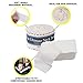 Dukal Neck Strips. Pack of 60 Stretchable neckbands for hair, barber, make-up, waxing services. Highly absorbent tissue. Pre-cut strips. Comfortable for neck.