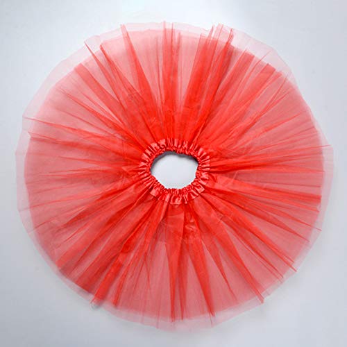 Koogel 6 PCS Multicolor Tutu Skirts,3-Layer Ballet Tutus