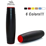 Amazing Desktop Toy, Rayki Fidget Rolling Stick Toy Prime Anxiety Release Fidget Sticks for Home Office School Party Adults Kids(wood-black)