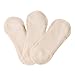 GladRags Pantyliner Made with Organically Grown Cotton, Natural, 3 Count