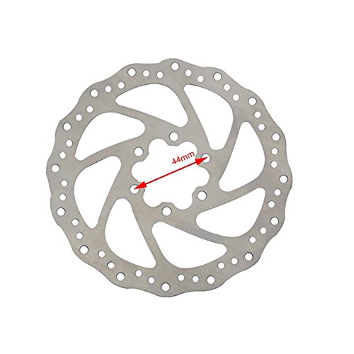 Star-Art Front and Back Disk Brake Kit - Aluminum Alloy Calipers, 2 Pcs Stainless Steel 160 mm Rotors & Cable & Brake Lever & 12 Bolts, Freewheel Threaded Hubs Hole Distance of 44mm (YinXing)