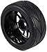 4PCS RC Racing Rubber Tires,Fit HSP HPI 9068-6081 1/10 Car On Road Wheel Rim