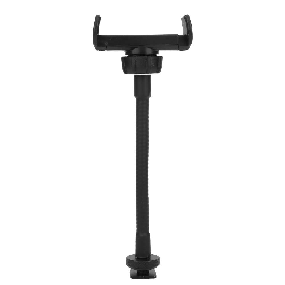 Akozon Ring Light Phone Holder - Portable Clip Stand With 1/4in Screw for Smartphone Live Broadcast - Compatible With Most Devices