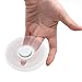 Cppslee Hands Fidget Spinner Toy Stress Reducer- Perfect For ADD, ADHD, Anxiety, and Autism Adult Children (White + red)