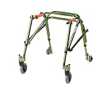 Wenzelite Nimbo Rehab Lightweight Posterior Posture Walker, Lime Green, Junior