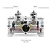 AOSHIKE Fever 6J1 Tube Amplifier Preamp Board HiFi Dual Channel Class A Volume Control Tone Preamplifier Board with Crystal Case