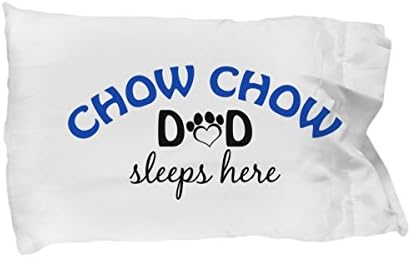 Chow Chow Mom and Dad Pillow Cases (Dad)