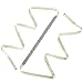 AWAYTR Bridal Rhinestone Wedding Belt - Silver Rhinestone Belts for Women Formal Evening Dress (Ivory)