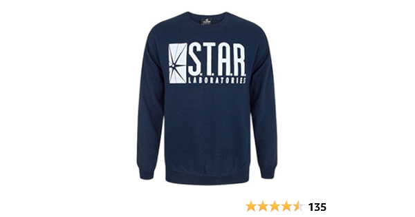 barry allen wearing star labs sweatshirt