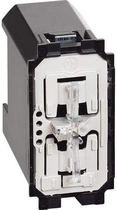 Bticino K4411C Living Now Dimmer Switch, Schwarz