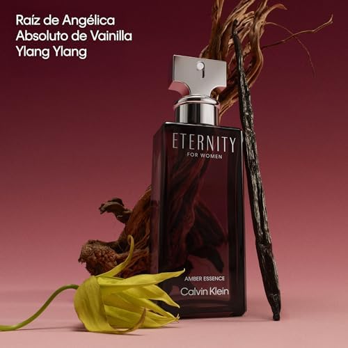 Eternity Amber Essence para Mujer | Fragancia femenina con esencia de raíz de angélica y maderas ahumadas | Intensidad alta | 50 ml — foto 7 de 8