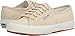 Superga Women's 2750 Cotlinu Fashion Sneaker, Natural Gold, 36 EU/6 M US