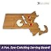Totally Bamboo Massachusetts State Shaped Bamboo Serving and Cutting Board
