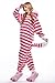 WinVic Onesies Pajamas Adult Unisex Cosplay Animal Halloween Costume Xmas Sleepwear (X-Large, Cheshire Cat)