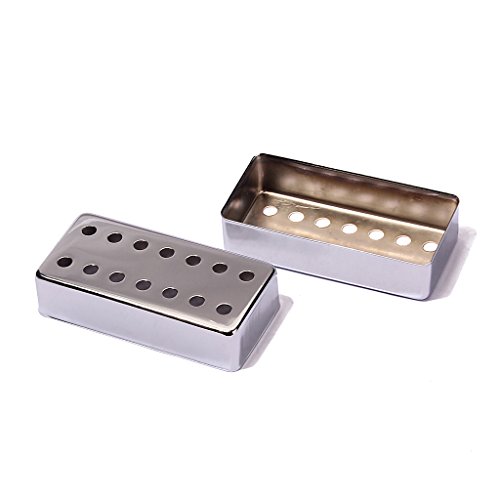 image for MonkeyJack 7 String Copper Humbucker Pickup Covers for Musical Instrum