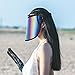 LIOOBO UV Protection Sun Visor Cap Poker Visor Hat for Hiking Golf Tennis Outdoors Fishing, As Shown, Medium