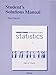 Student Solutions Manual for Introductory Statistics