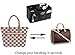 Felt Handbag Organizer, Insert Purse Organizer 12 Pockets Structure Shaper