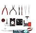 Coil Master 100% Authentic DIY Kit V3 Tool Set for Home and Jewelry Repairs with Latest Coil Jig (V4)/Updated 521 Tab Mini V2 Ohm Reader/Tweezers/Heat Resistant Wire/ Exclusive LifeMods Bundle Edition