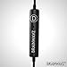 BRAINWAVZ Delta Black IEM Earphones with Remote & Mic for Android Phones, Tablets & Other Android OS Devices