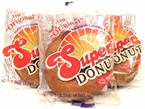The Original SUPER DONUT 10 Pack Fortified with Minerals, Vitamins, Protein