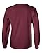 Gildan G240 6 Oz. Ultra Cotton™ Long-Sleeve T-Shirt - Maroon - Medium
