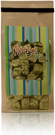 NassimTea Mint Flavored Pure Natural Cane Sugar Cubes - For Beverages, Tea's, Cooking (10oz)