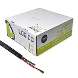 Outdoor Speaker Wire Direct Burial 12 AWG - 2c Black
