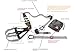 YELLOW G-STRAPS Suspension Body Fitness Trainer (5 COLORS) HIGH QUALITY Guaranteed, Resistance Home Gym Fitness Training, WARRANTY