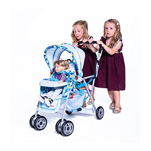 Joovy Toy Caboose Baby Doll Stroller Featuring Reclining Front Seat
