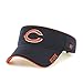 NFL Chicago Bears '47 Top Rope Adjustable Visor, One Size Fits Most, Navy
