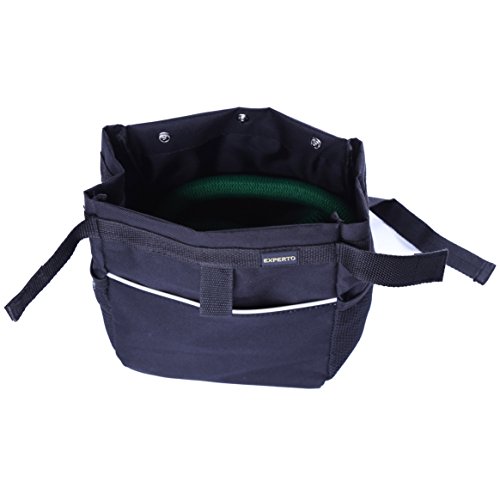 EXPERTO FLEXIBLE EXPANDABLE GARDEN HOSE STORAGE BAG / HOLDER with