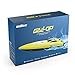 UD Ud08 Remote Control Boat: for Pools, Lakes & Rivers, Fast RC Boat for Adults & Kids with 2.4Ghz Radio Controller, Self-Righting Remote Control Electric Toy Boats, Included Two Batteries, Yellow