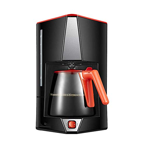 Filterkaffeemaschine, 600-W-Kaffeemaschine für Instantkaffee, abwaschbarer Filter, Warmhalte-Tropfschutzfunktion für zu…