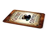 Guyot Coffee Mousepad/Desk Valet/Coffee Station Mat