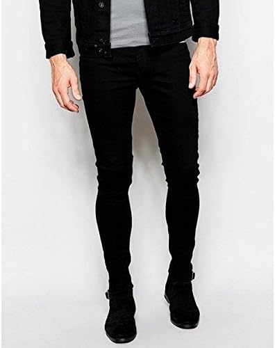 Amazon チープマンデー Cheap Monday メンズ ボトムス ジーンズ Cheap Monday Jeans Mid Spray On Extreme Super Skinny Fit Black 並行輸入品 ジーンズ 通販