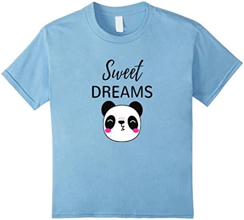 Kids Sweet Dreams Panda T-shirt 12 Baby Blue