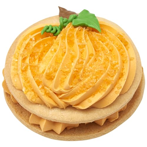 DECOPAC PUMPKIN SPICE CRUSHED CANDY BITS, SUGAR DECORATIONS FOR CAKES, TOPPINGS, CUPCAKES, AND DRINKS | ORANGE | 16OZ PACK