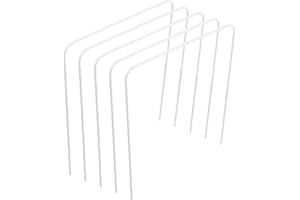 SUPVOX Croquet Wickets Replacement Set 5-Pack Iron Gates for Outdoor Croquet Games Backyard Lawn Sports Accessory