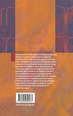 Principles of Analytical Chemistry: A Textbook