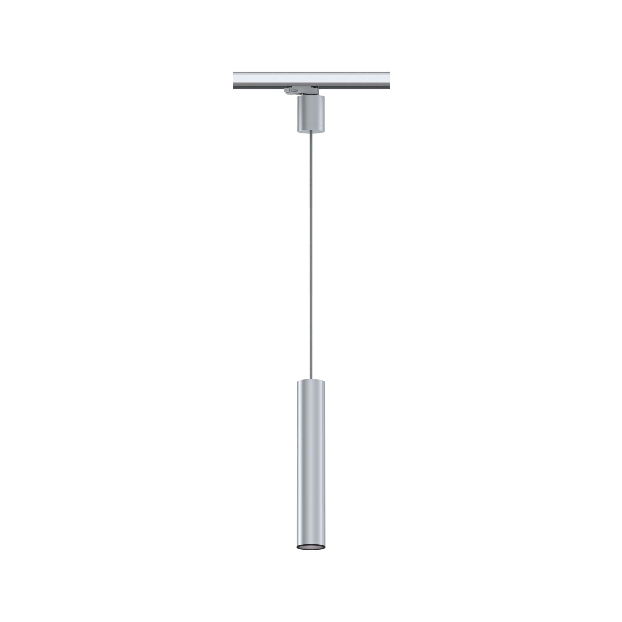 Paulmann 95397 ProRail3 Pendant Artemons Maximum 10 W Silver Metal Rail/Plastic Lighting System GU10