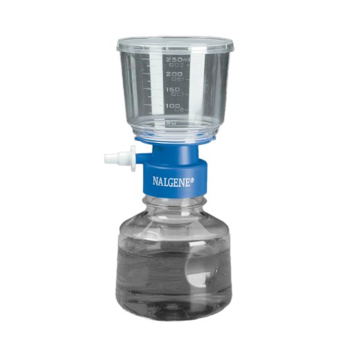 Nalgene MF75 Series Polystyrene Lab Filter Unit, Blue Collar