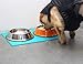 PETCEE Large Cat Bowl Mat is Water-Proof and Non-Toxic
