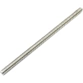Beduan Stainless 1/8"-40 Thread Fully Long Threaded Rod 12 Length | 304SS Right Hand Threaded Screw