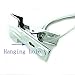 QUANS 5W 5x1W Warm White Clamp Clip on 19inch Flexible Gooseneck High Power LED Desk Table Sewing Study Work Bedside Reading Swing Arm Light Lamp,Ultra Bright Silver 110V US Plug