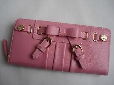 Amazon サマンサタバサ Samantha Thavasa サマンサベガ Samantha Vega ラウンドファスナー長財布 リボン うすいピンク メンズバッグ 財布